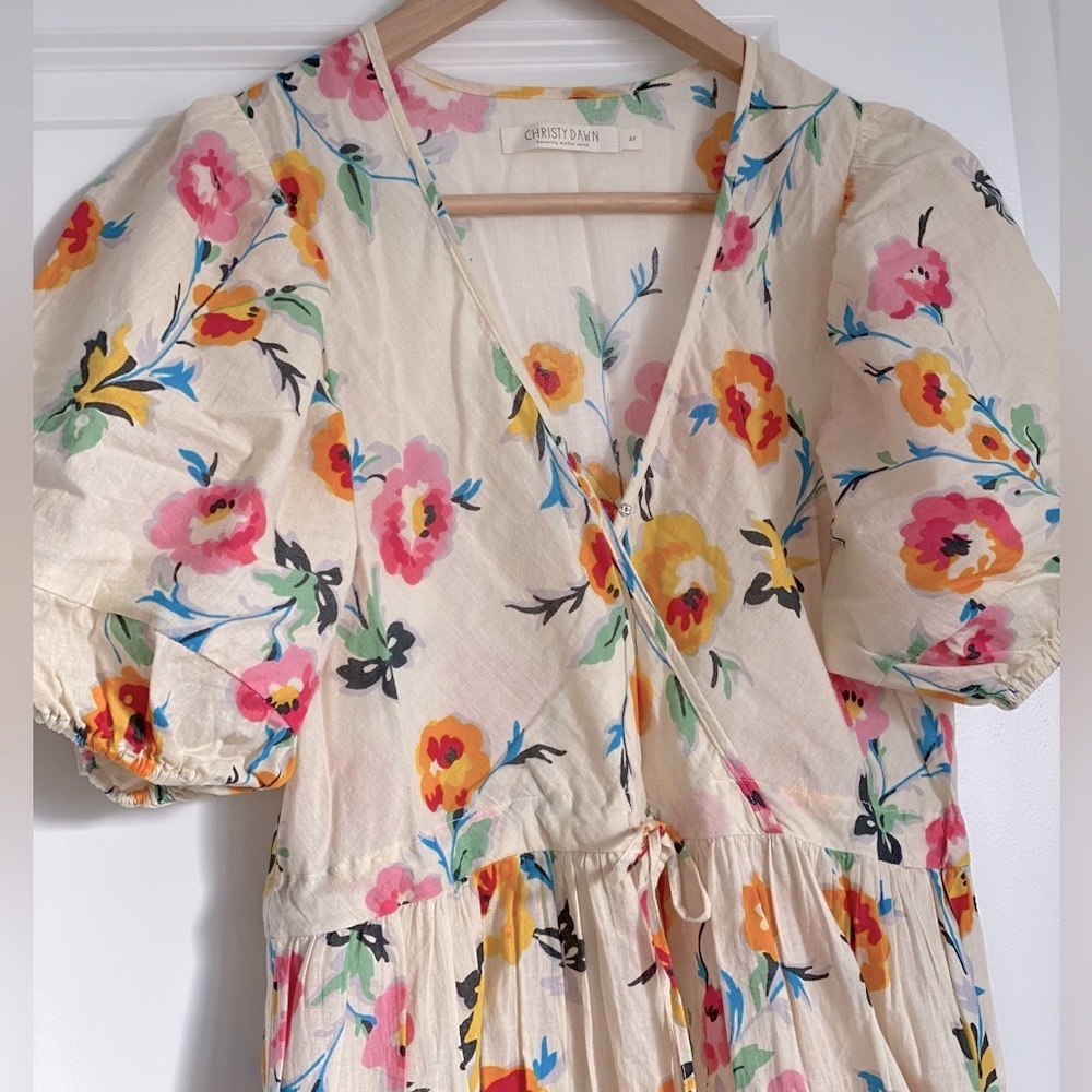 🚨 S O L D 🚨 Christy Dawn Desert 🌵 Bloom Dahlia Dress XS - Picture 13 of 16